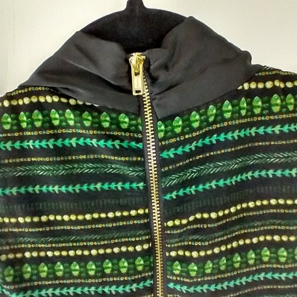 Patterned Sleeveless Lined Top with Connected Scarf by Worthington - Picture 6 of 10